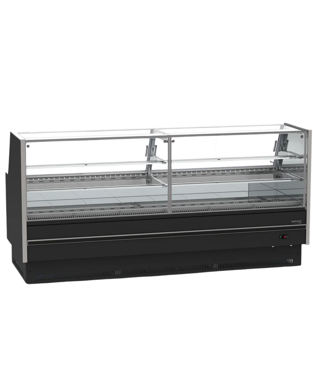 Expositor Açougue Premium Vidro Reto Prateleira - Imagem 2