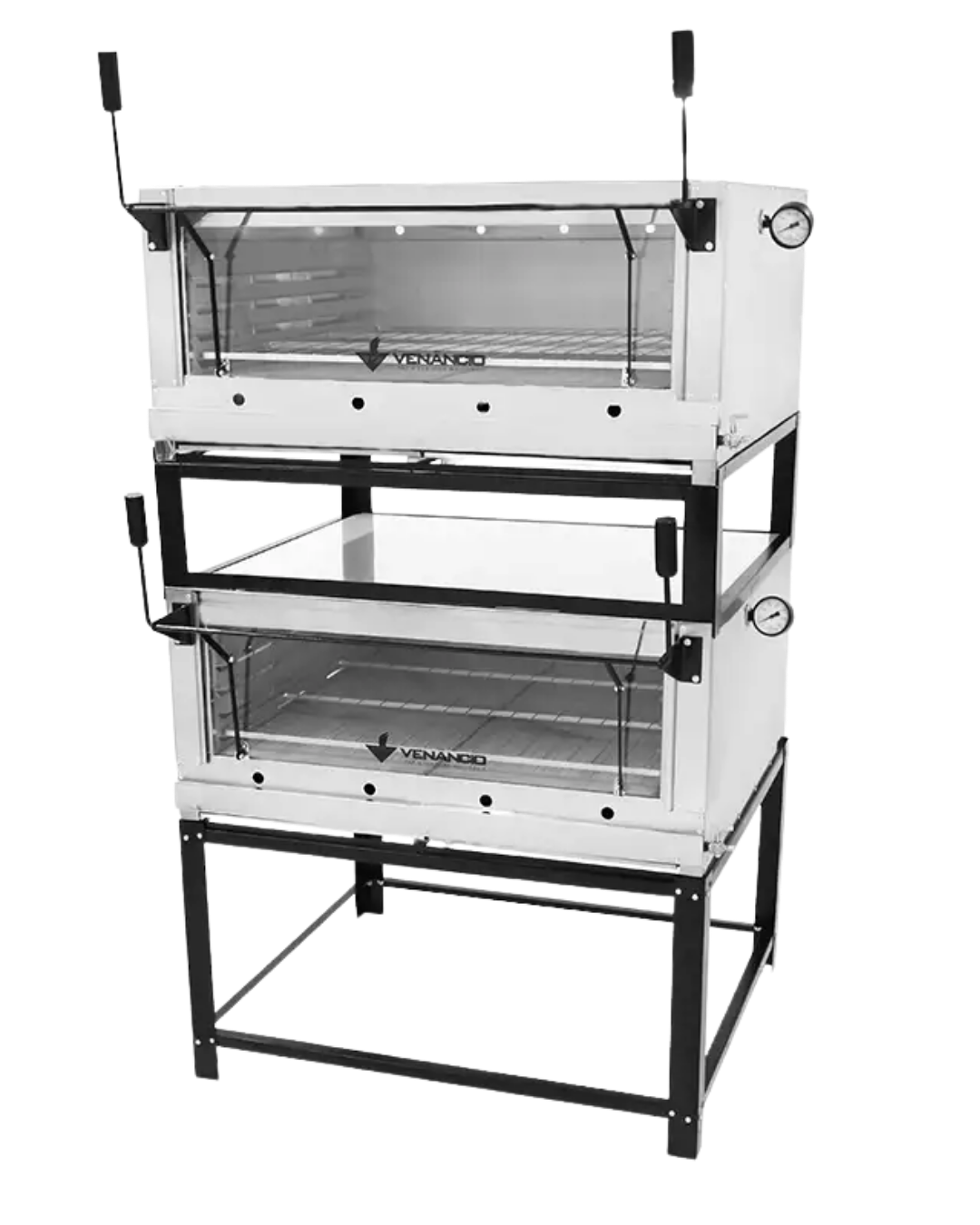 Forno de Lastro Roma a Gás Inox Duplo