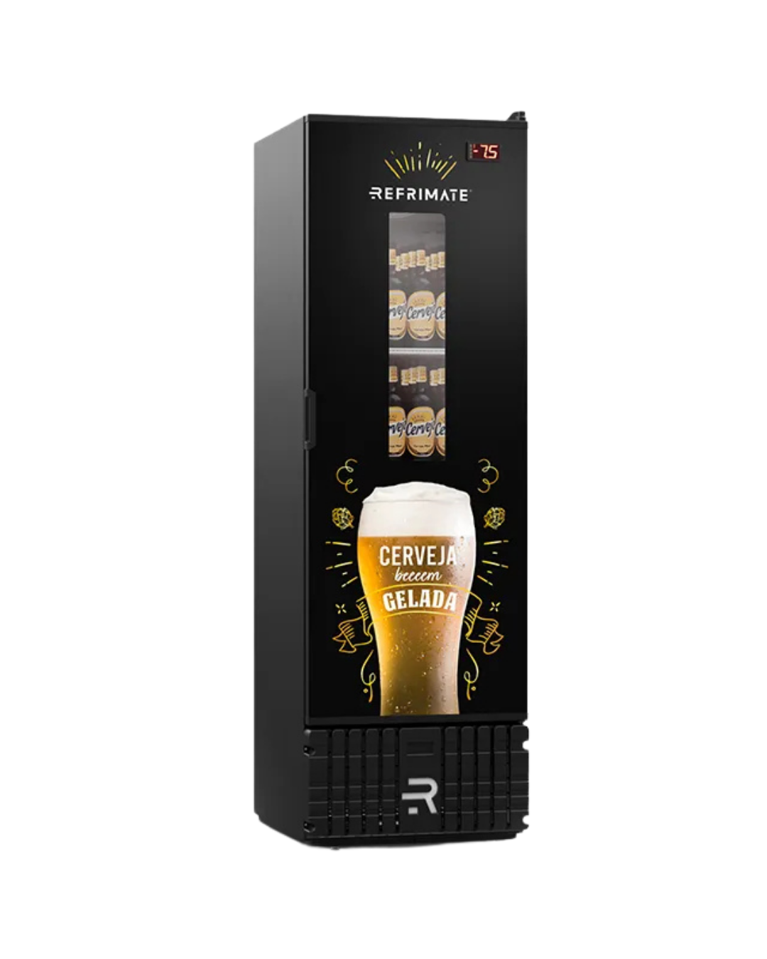Visa Cooler Cerveja 570L Porta com Visor