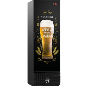 Visa Cooler Cerveja 570L Porta Sólida